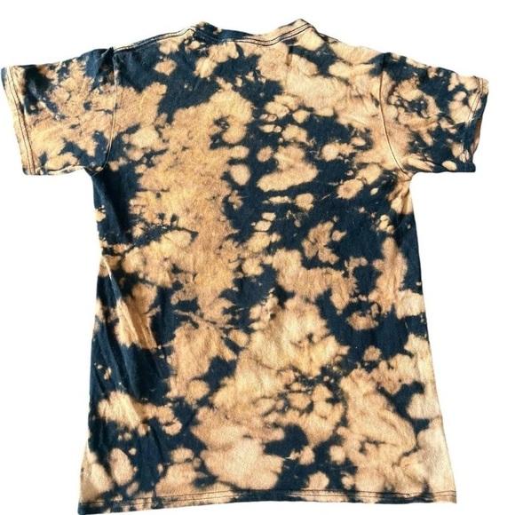 778-Orange and black Rick and Morty cotton t-shirt #RickAndMorty - Picture 2 of 5